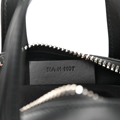 Givenchy Waxed Calfskin Small Nightingale Logo Strap Black 7 of 10