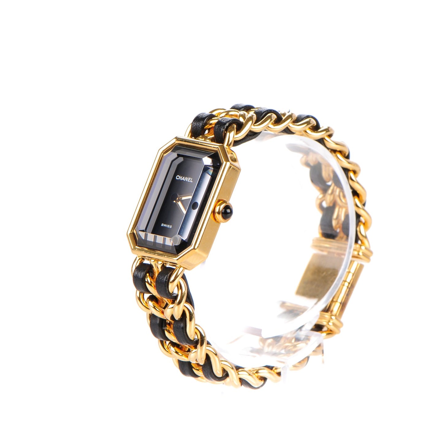 Stainless Steel Lambskin 20mm Chain Premiere Quartz Watch Gold M