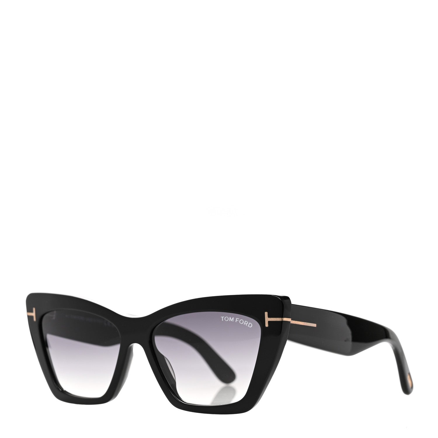 Tom Ford Acetate Wyatt Sunglasses TF871 Black 1 of 8