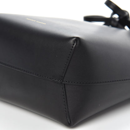 Mansur Gavriel Calfskin Mini Mini Bucket Bag Black Flamma 8 of 10