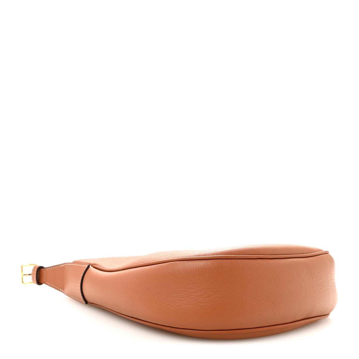 Supple Calfskin Small Triomphe Heloise Shoulder Bag Tan