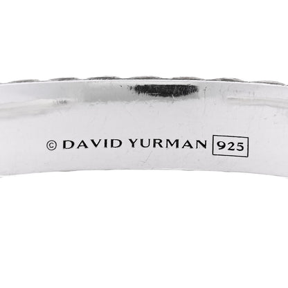 David Yurman Sterling Silver 9mm Sculpted Cable Contour Bracelet 3 of 4