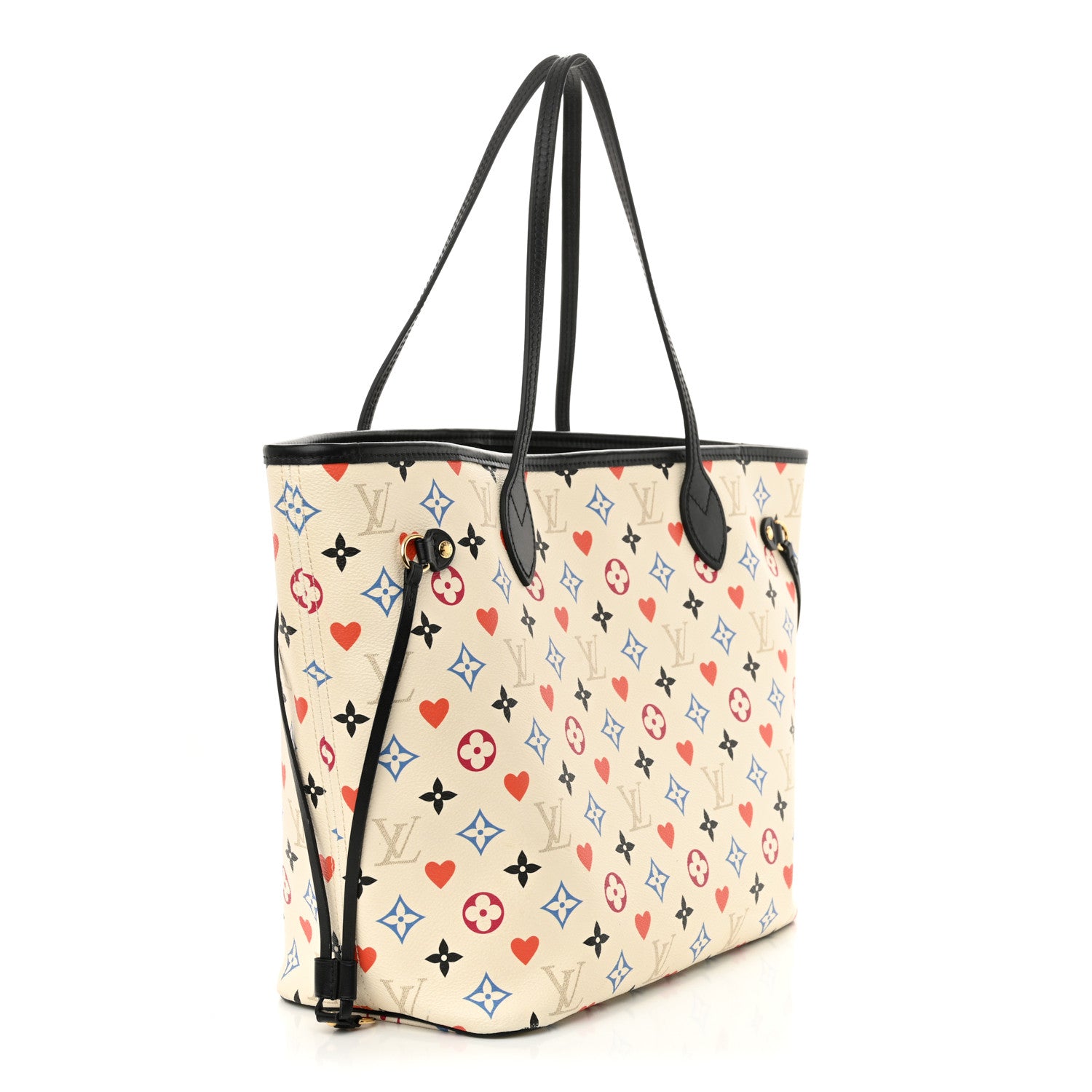 Louis Vuitton Game On Neverfull MM White 4 of 12