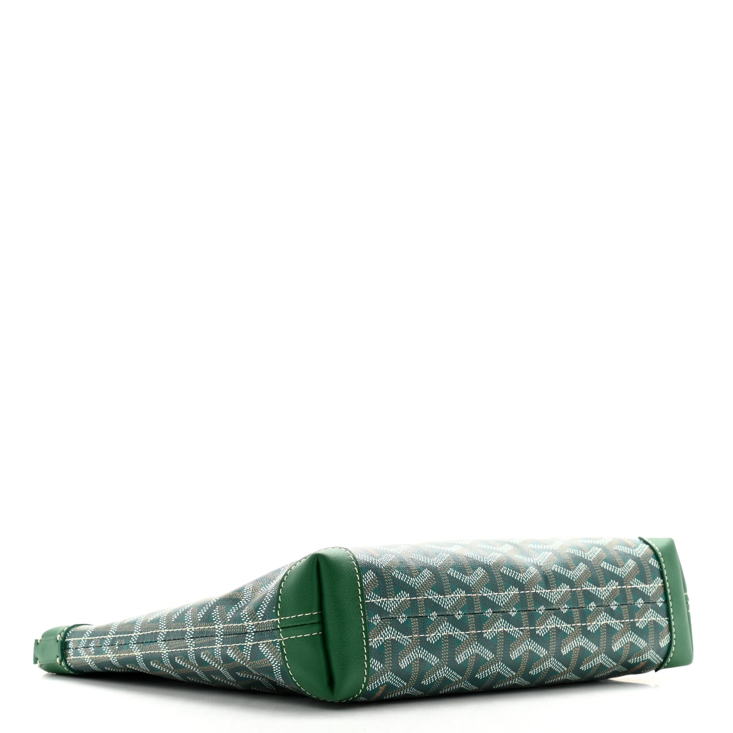 Goyardine Conti Pouch Green