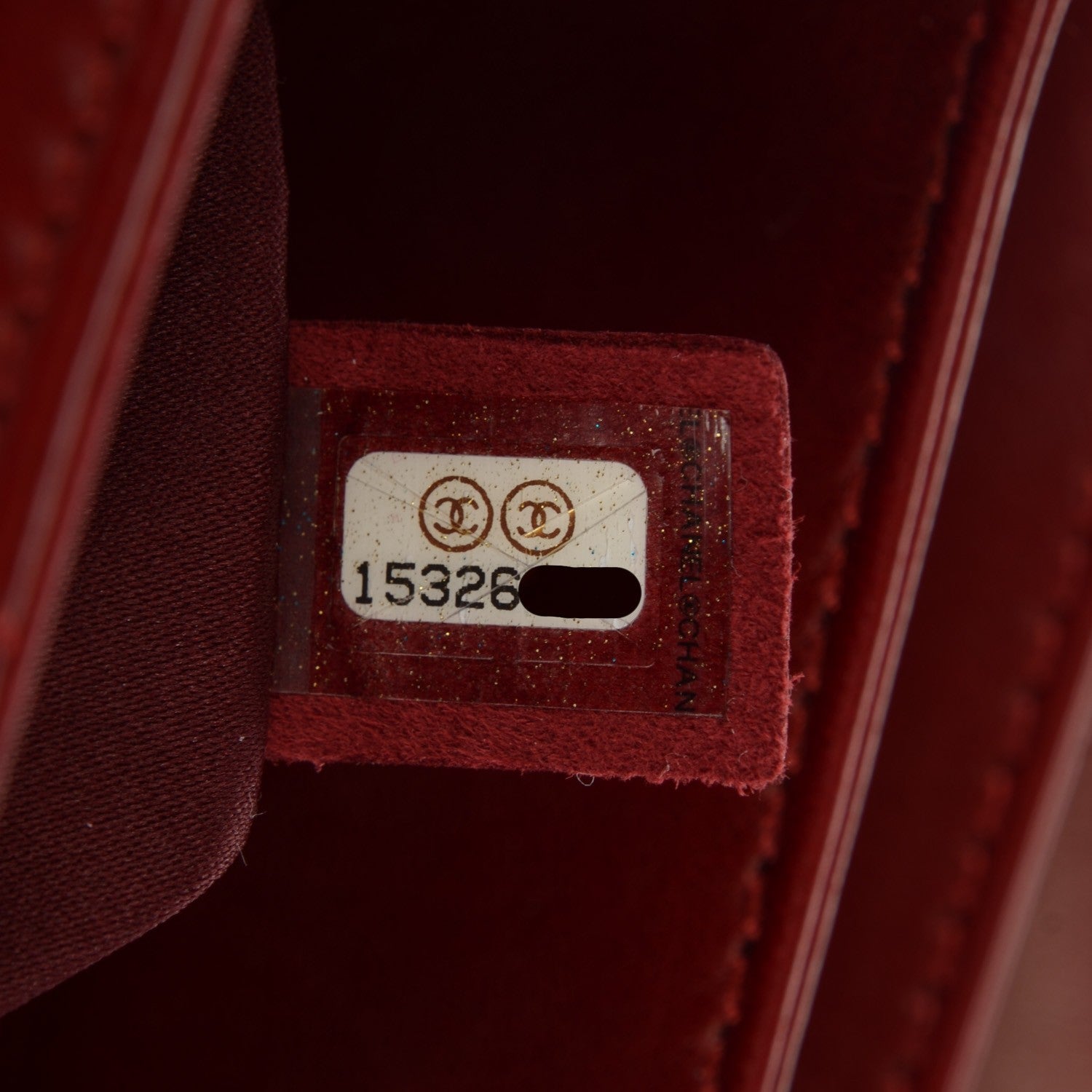 Chanel Lambskin Quilted Large 3 Flap Red 8 of 8