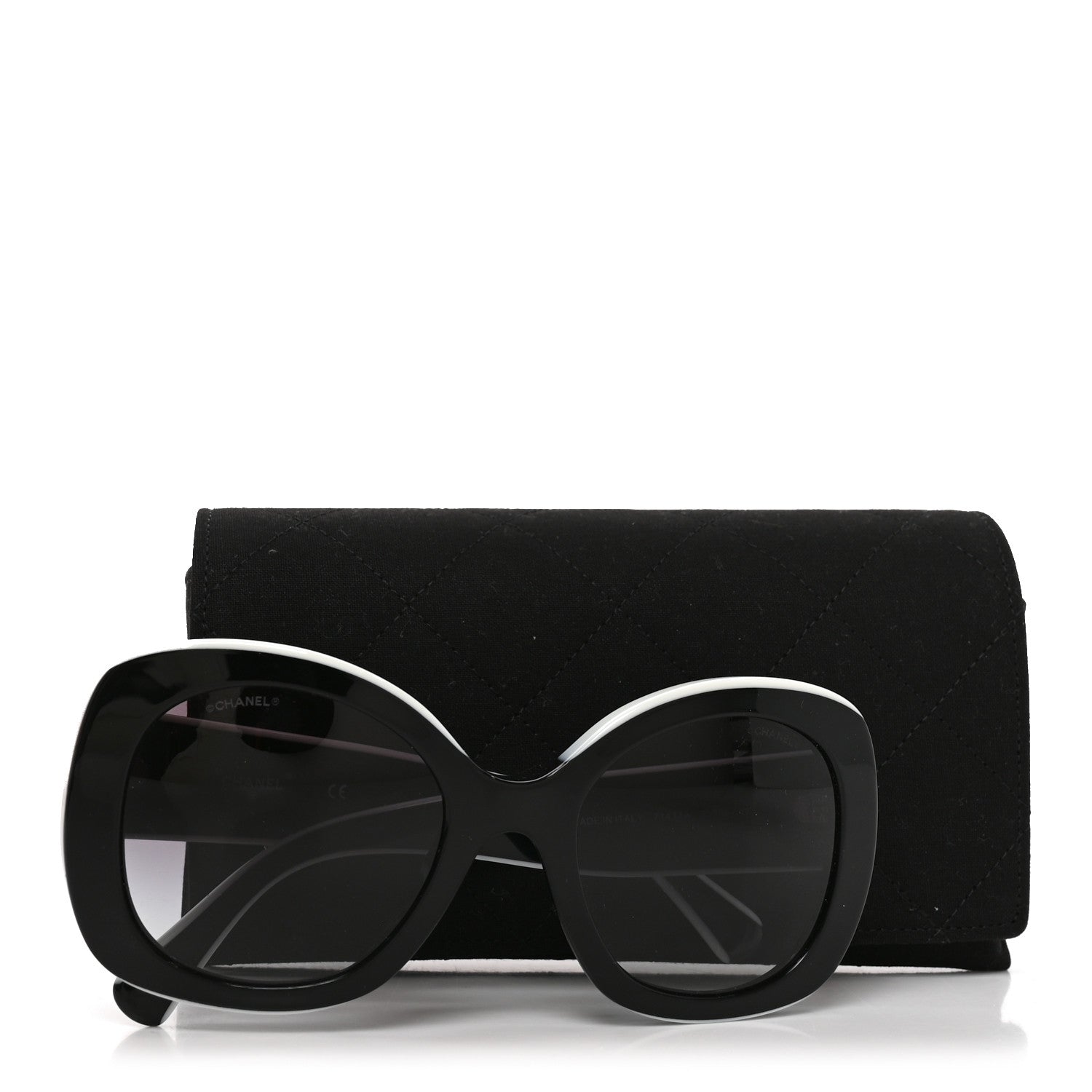 Chanel Acetate Sunglasses 71414A Black 7 of 7