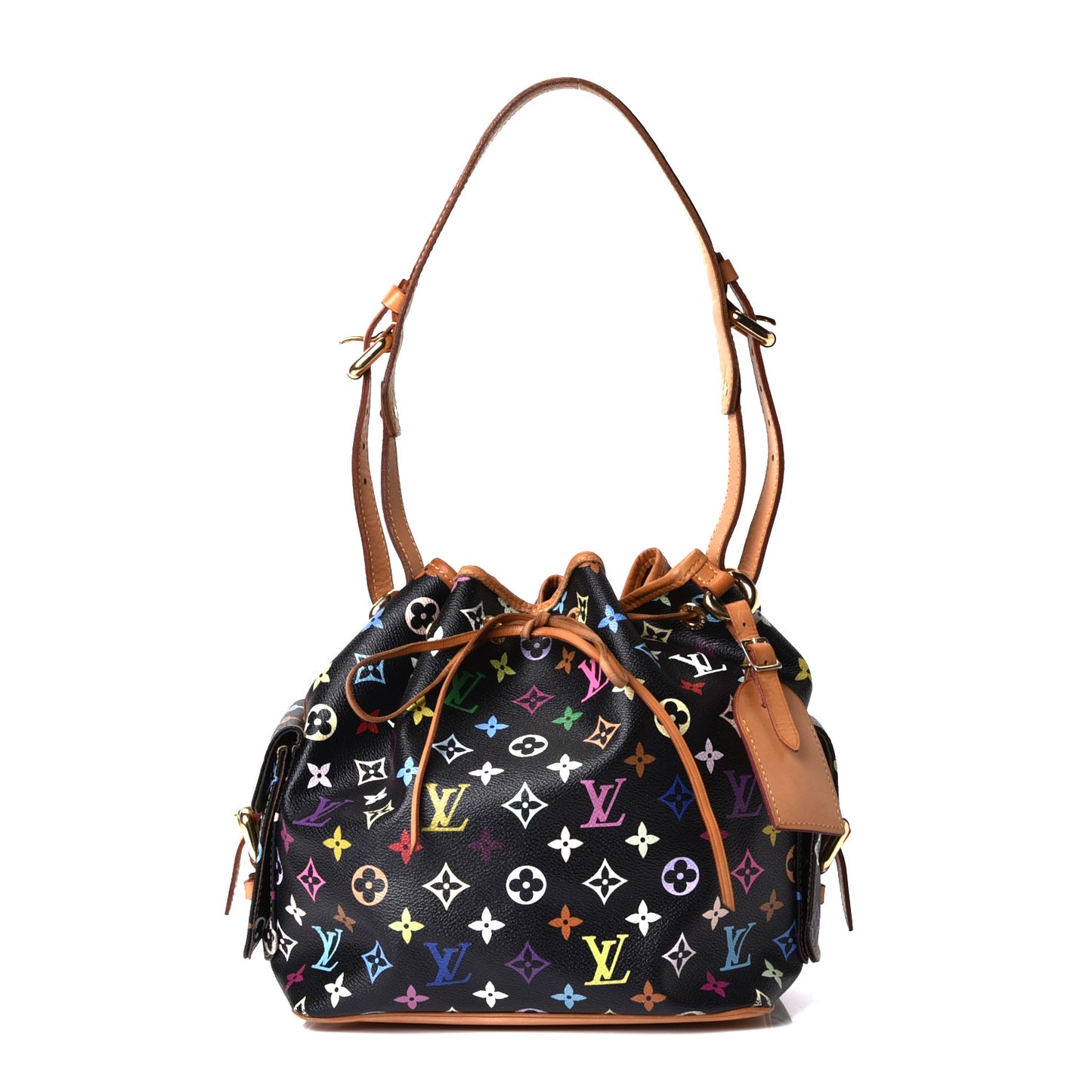 Monogram Multicolor Petit Noe Black