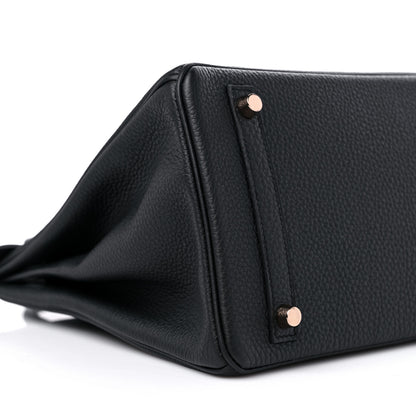 Hermes Togo Birkin 30 Black 8 of 10