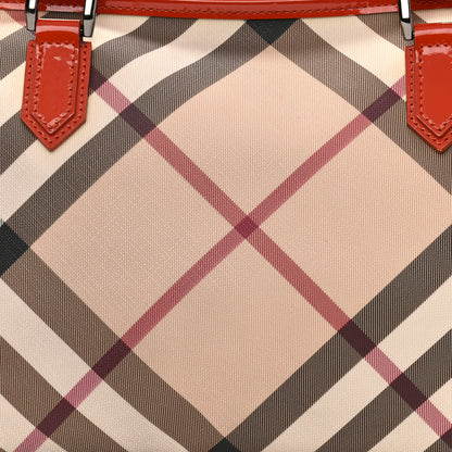Burberry Supernova Check Small Nickie Orange 7 of 15