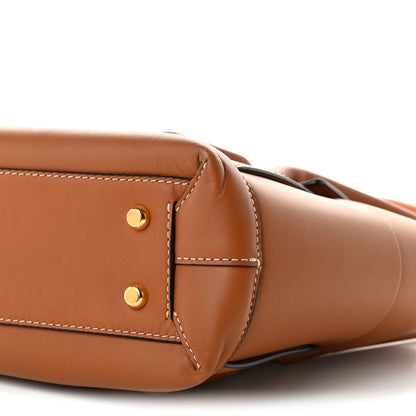Bottega Veneta French Calfskin Maxi Intrecciato Small Arco Wood 9 of 9