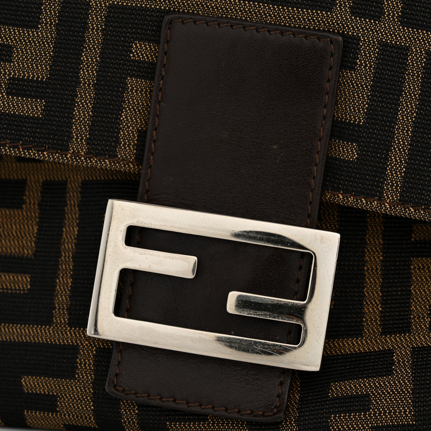 Fendi Zucca Mama Baguette Tobacco 12 of 12