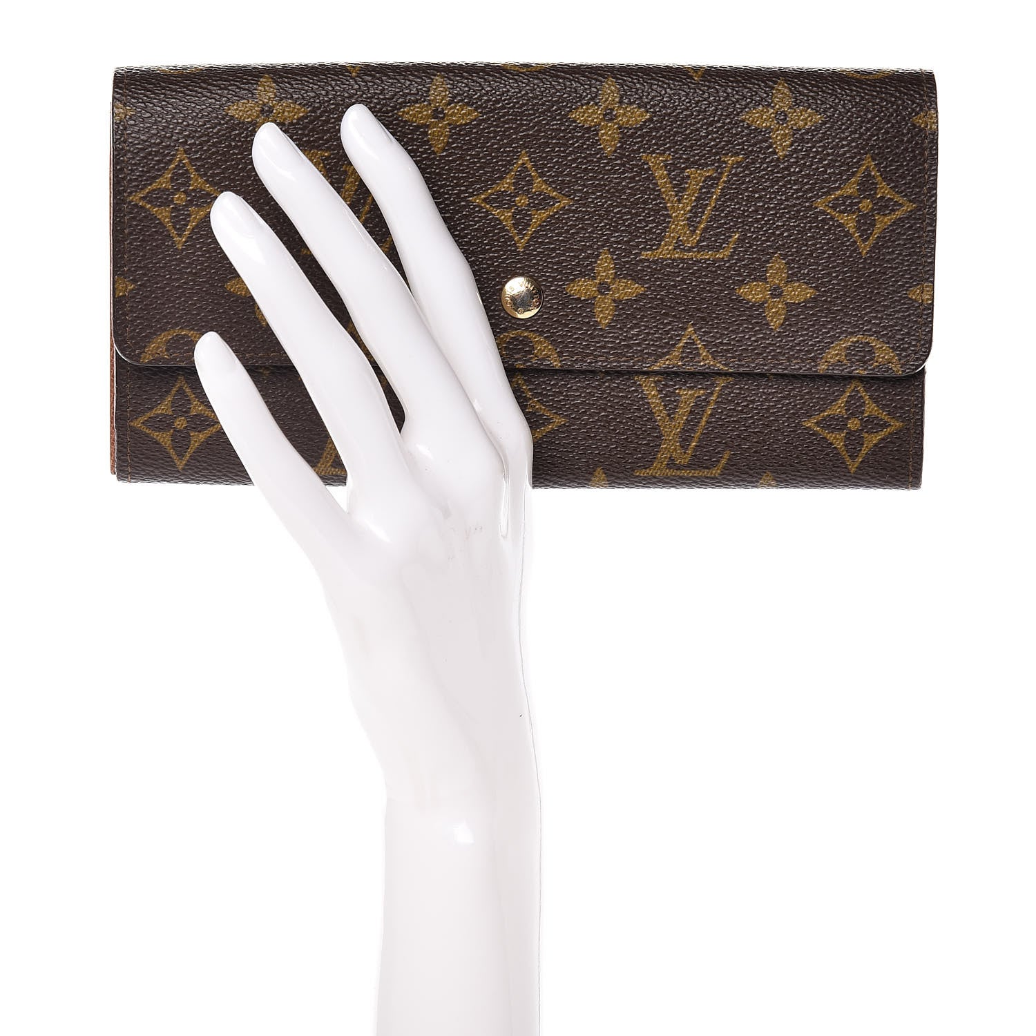 Louis Vuitton Monogram Sarah Wallet 2 of 9