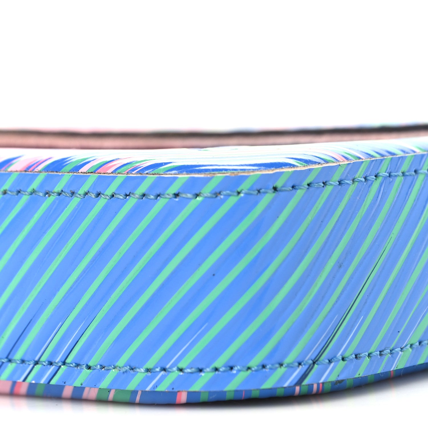 Louis Vuitton Epi Tropical Pochette Felicie Blue Rose 10 of 11