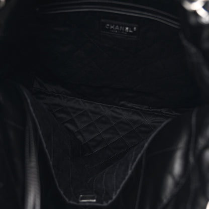 Chanel Shiny Calfskin Quilted Chanel 22 Black 6 of 12