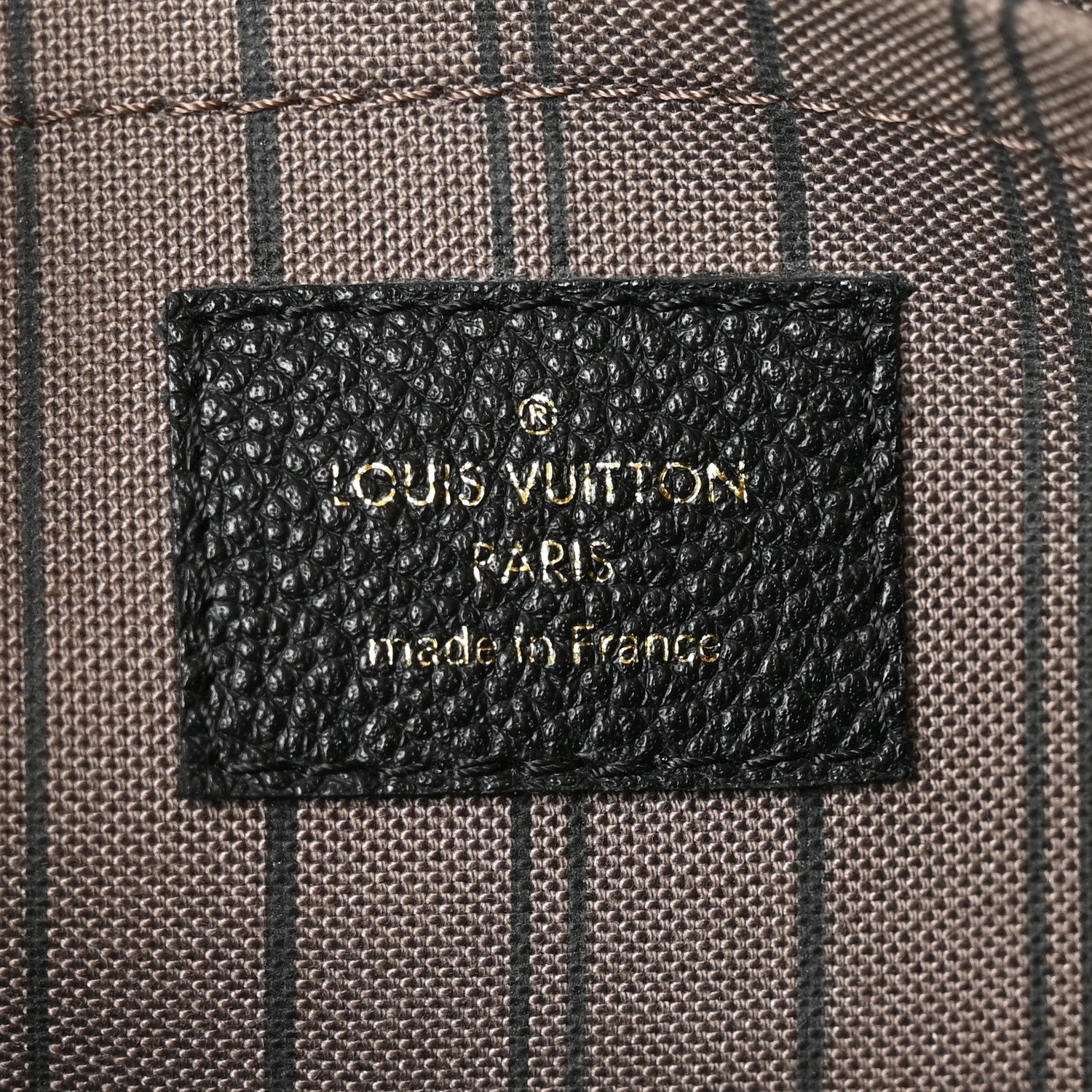 Louis Vuitton Empreinte Montaigne GM Black 5 of 9