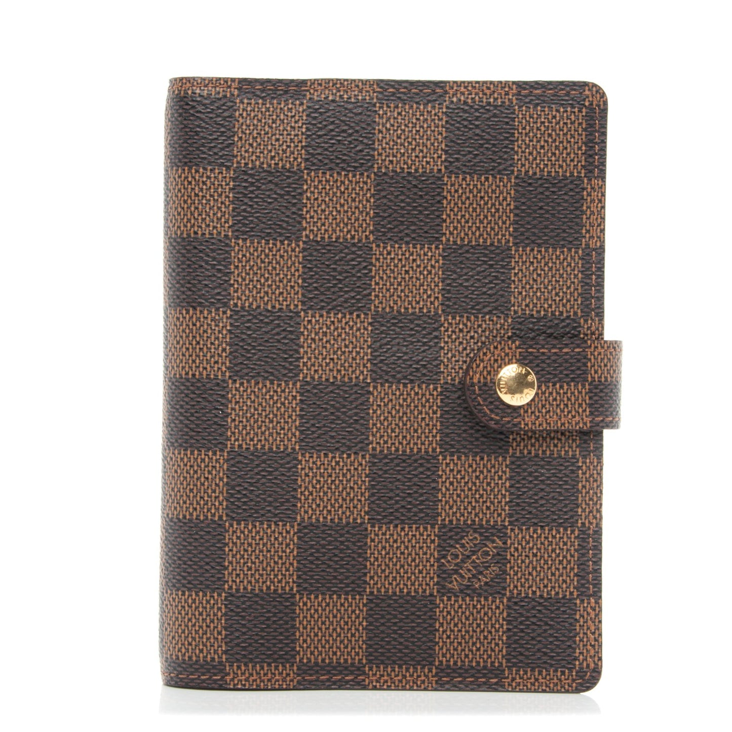 Damier Ebene Small Ring Agenda Cover
