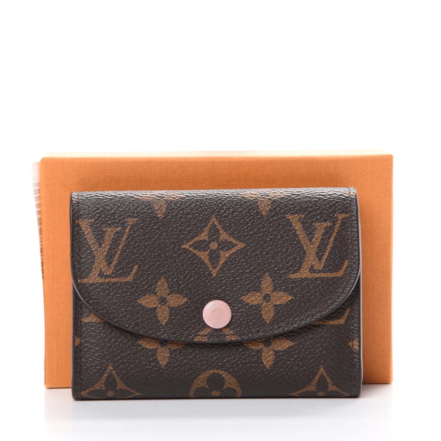 Monogram Rosalie Coin Purse Rose Ballerine