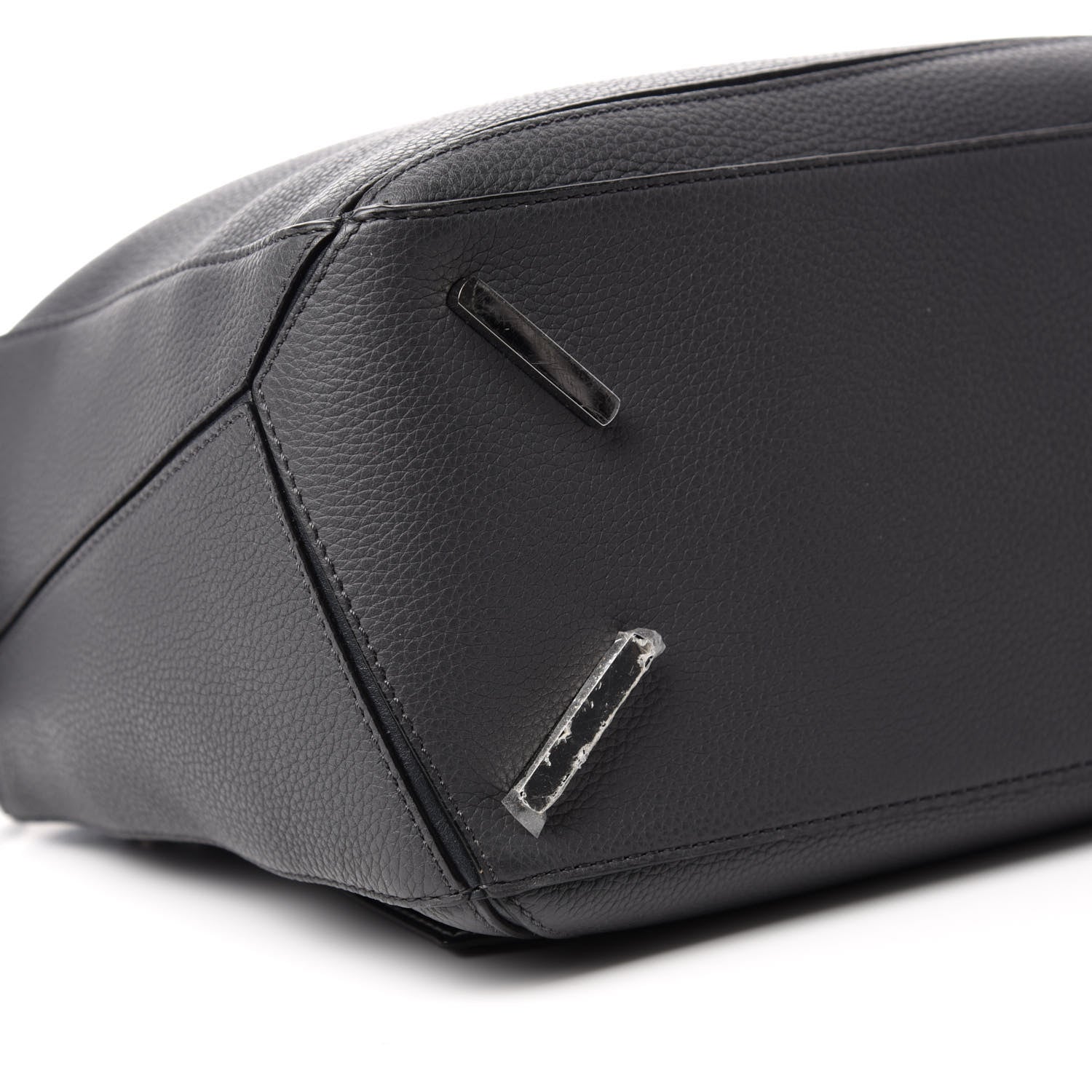 Loewe Calfskin Medium Puzzle Bag Grey 6 of 10