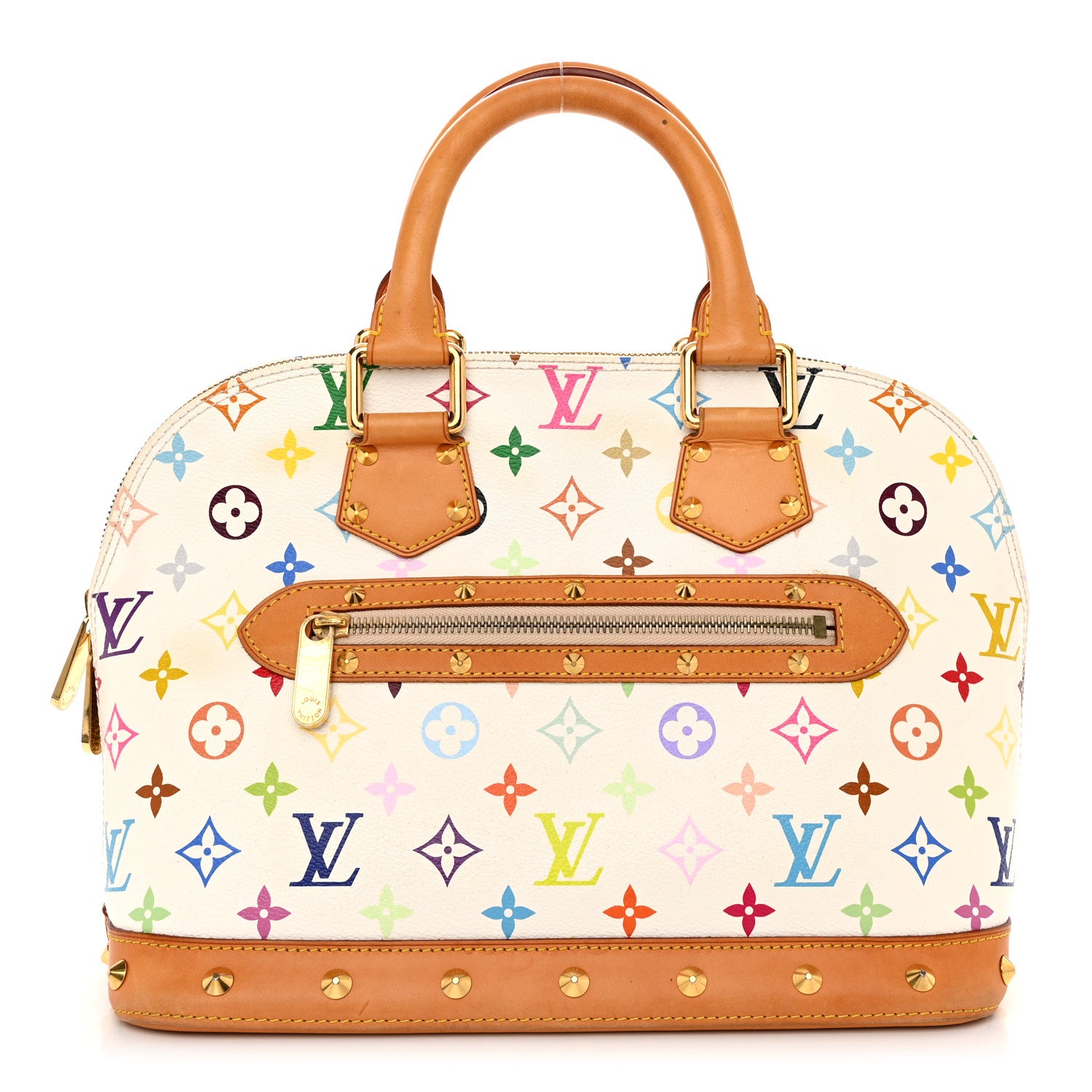 Louis Vuitton Monogram Multicolor Alma PM White 1 of 14