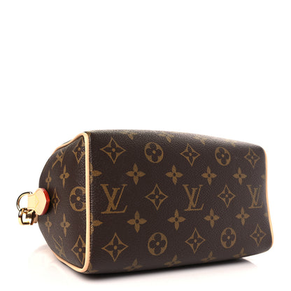 Louis Vuitton Monogram Speedy Bandouliere 20 Black 4 of 8