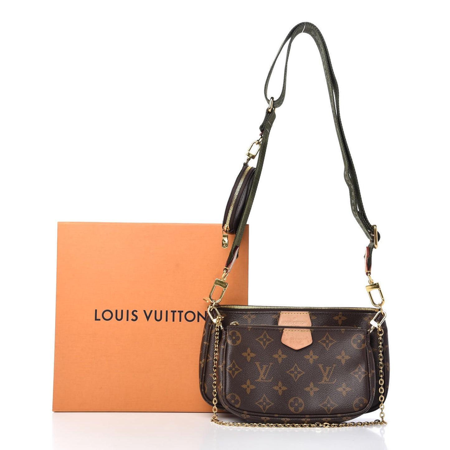 Monogram Multi Pochette Accessories Kaki
