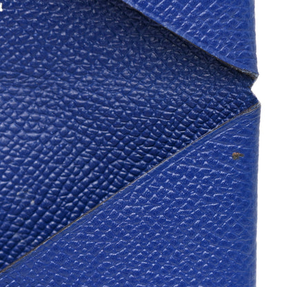 Hermes Epsom Calvi Card Case Bleu Electrique 8 of 8