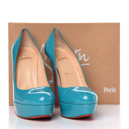 Christian Louboutin Patent Bianca 140 Pumps 40 Caraibes 8 of 8
