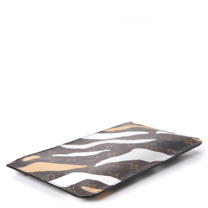 Louis Vuitton X LOL Monogram Neverfull MM GM Pochette Gold Silver 4 of 10