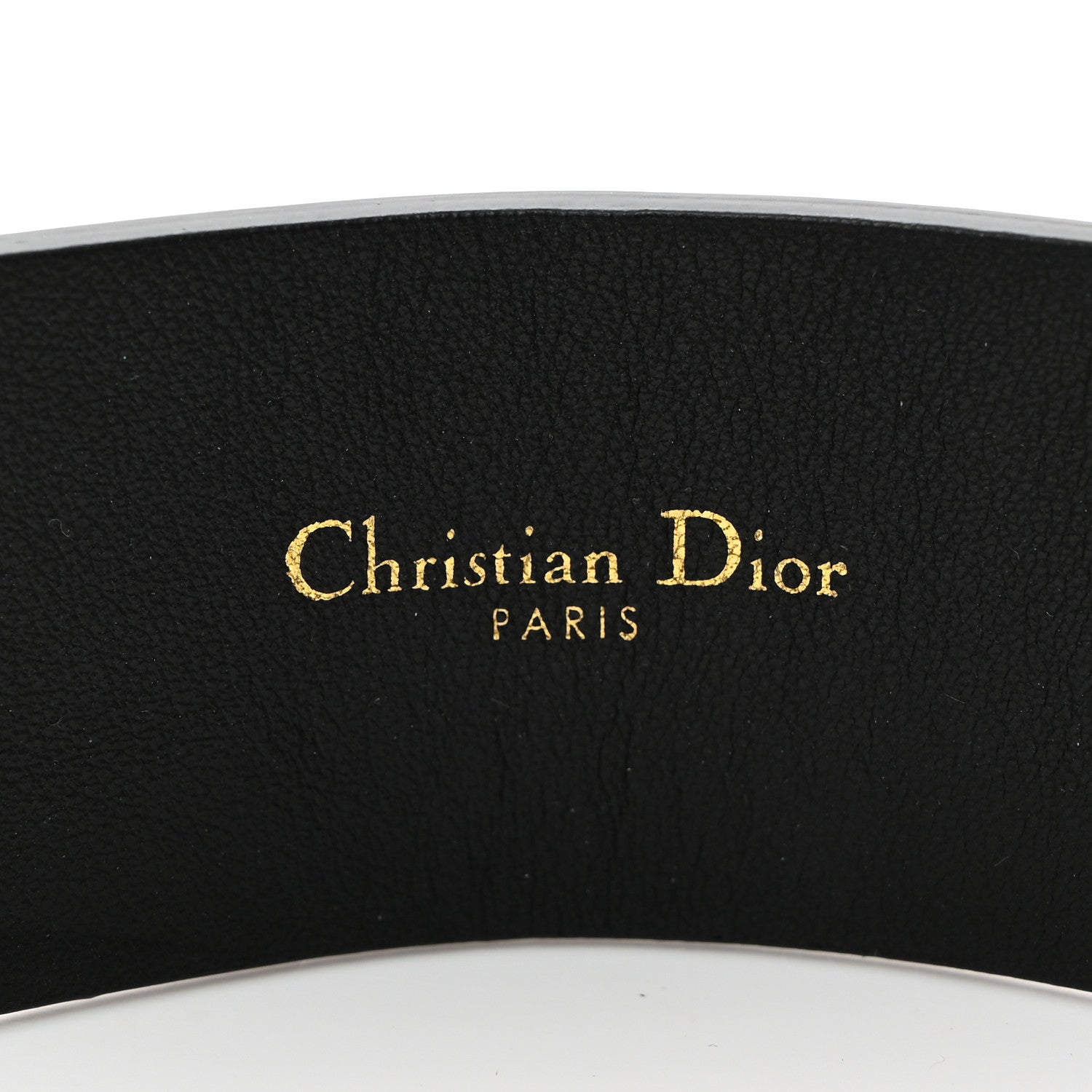 Christian Dior Calfskin 30 Montaigne Belt 75 30 Black 4 of 6