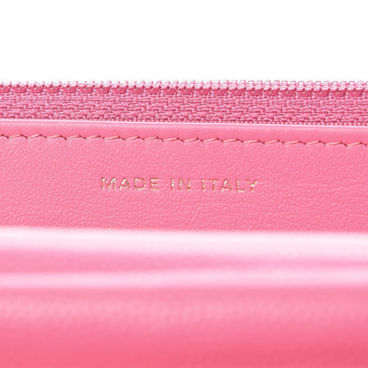 Chanel Caviar Quilted Wallet on Chain WOC Pink 7 of 9