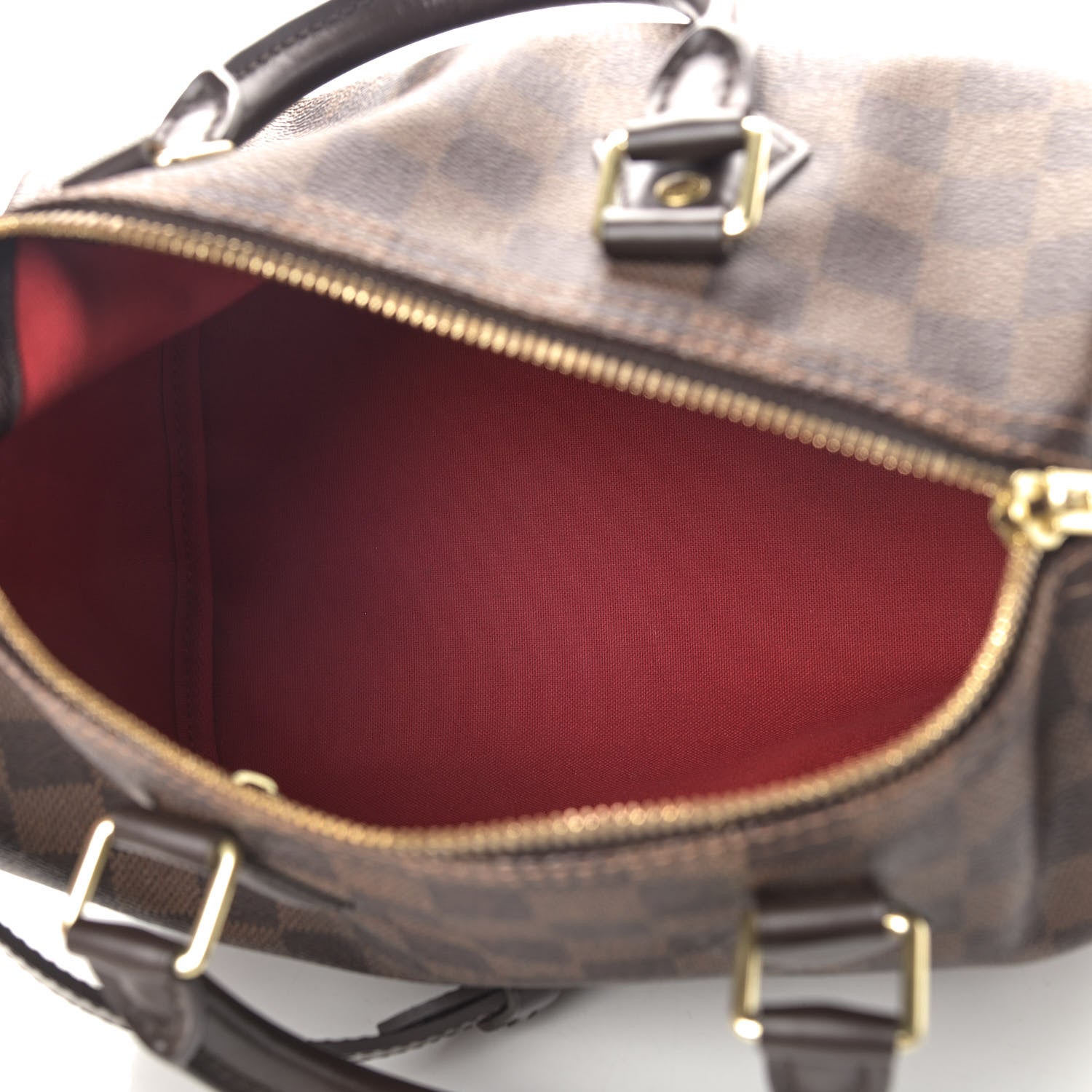 Louis Vuitton Damier Ebene Speedy Bandouliere 25 4 of 10