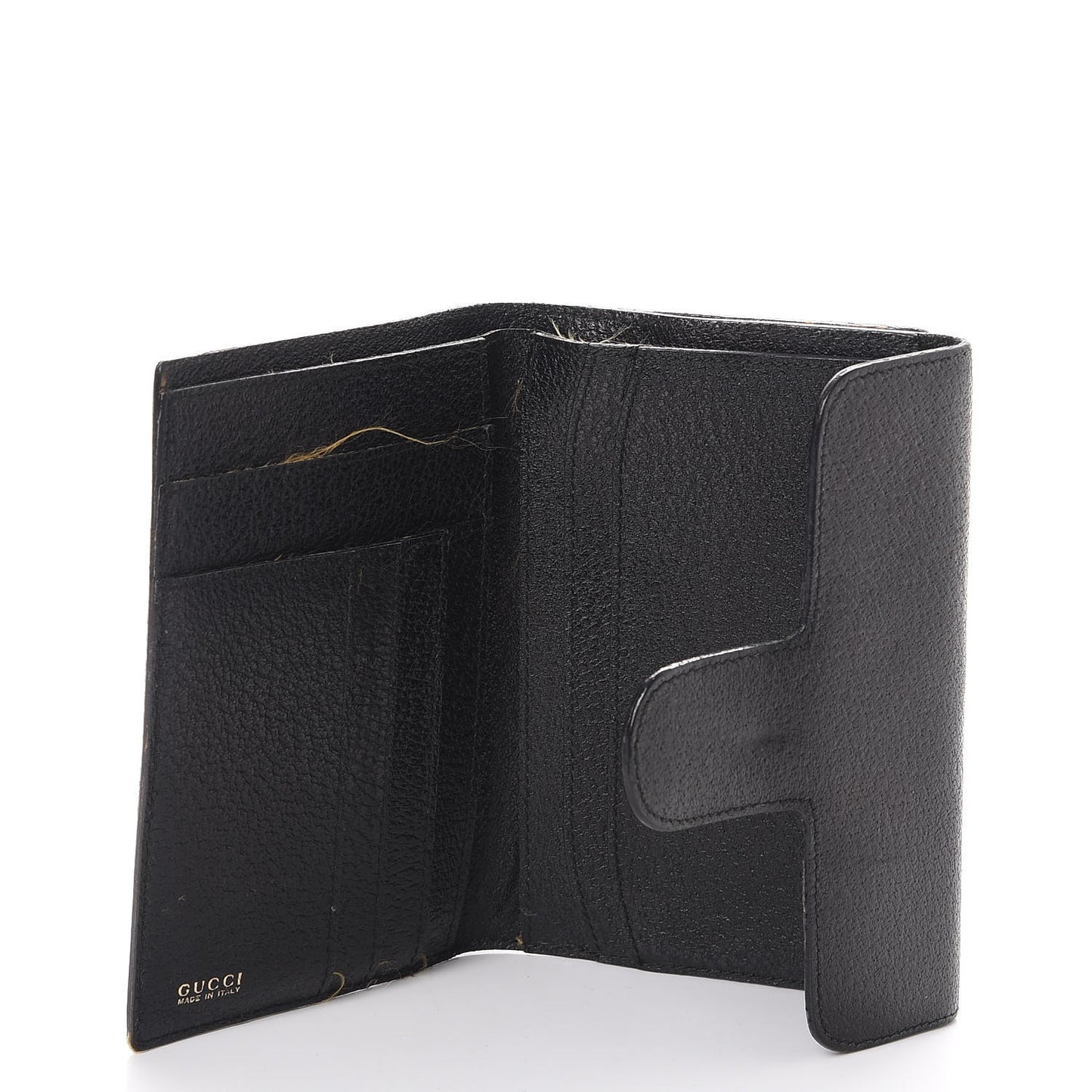 Calfskin Horsebit Wallet Black