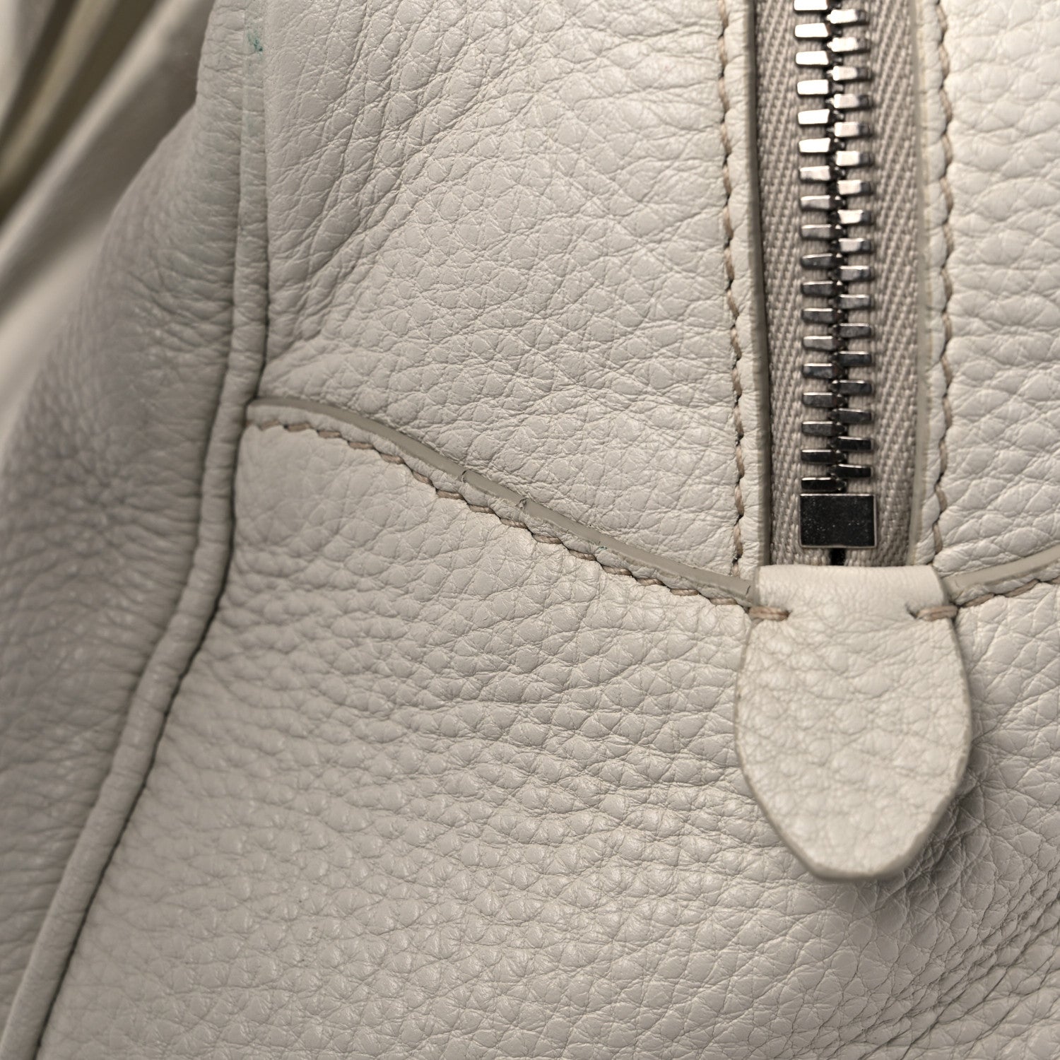 Prada Vitello Phenix Bowling Bag Talco 17 of 21