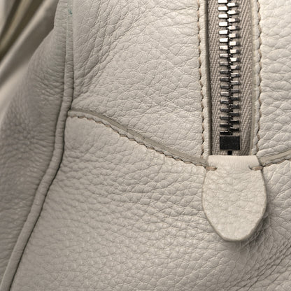 Prada Vitello Phenix Bowling Bag Talco 17 of 21