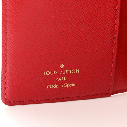 Louis Vuitton Damier Ebene Patch Small Ring Agenda Cover 5 of 7