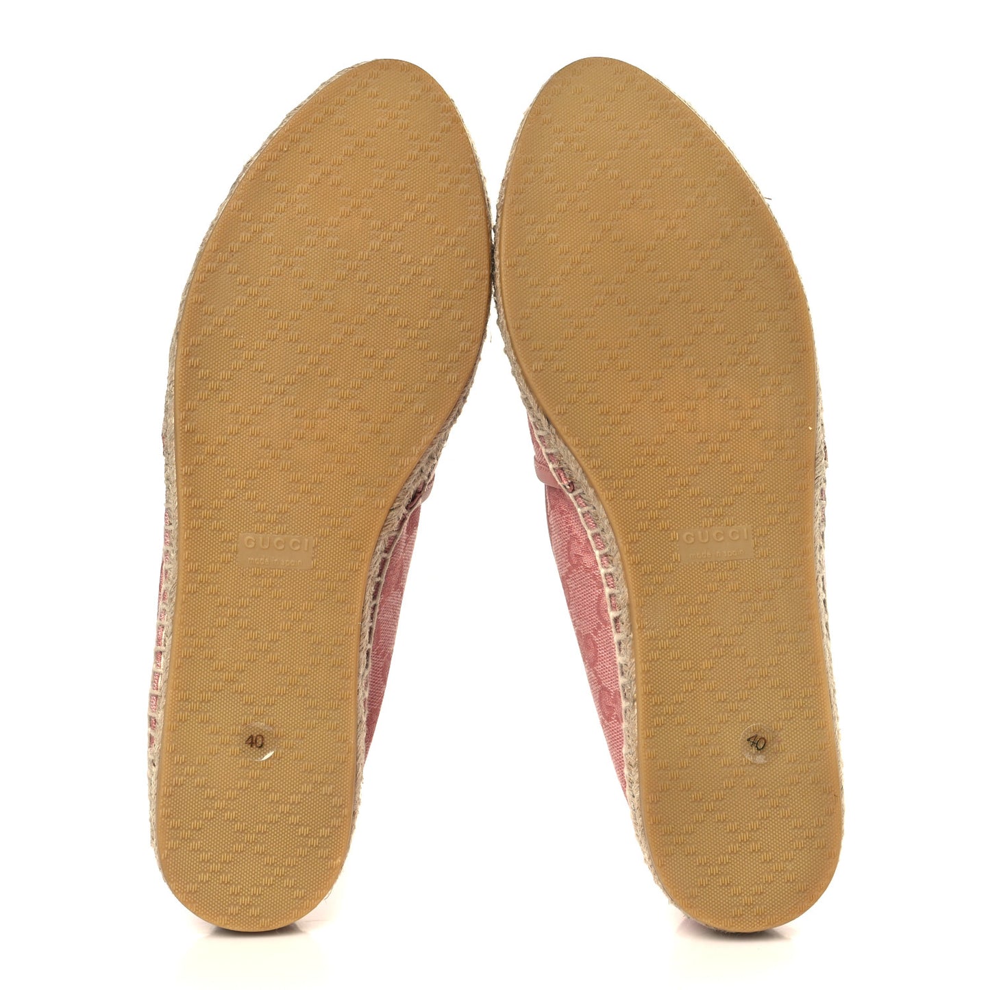 Monogram Espadrilles 40 Soft Pink