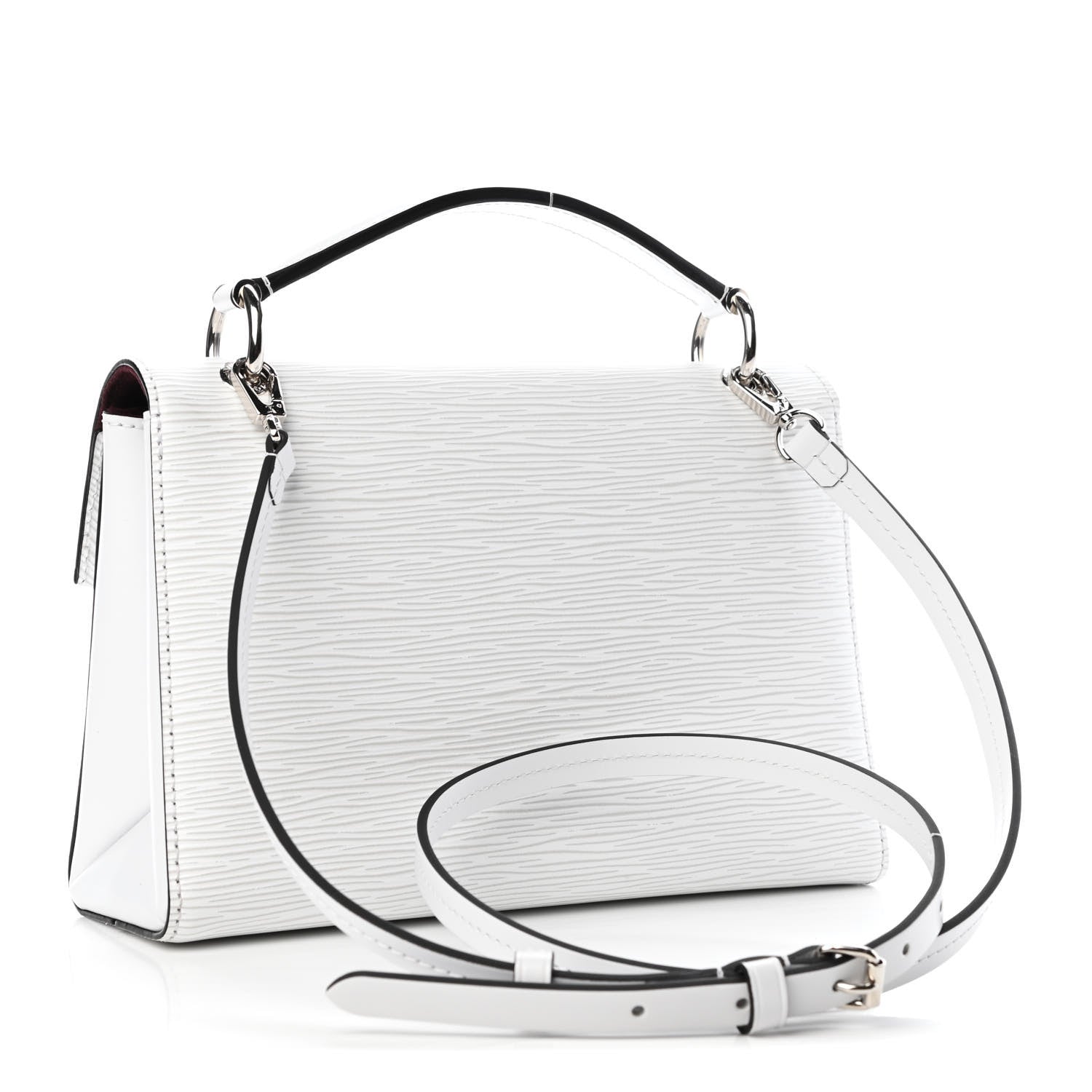 Louis Vuitton Epi Pochette Grenelle White 2 of 4