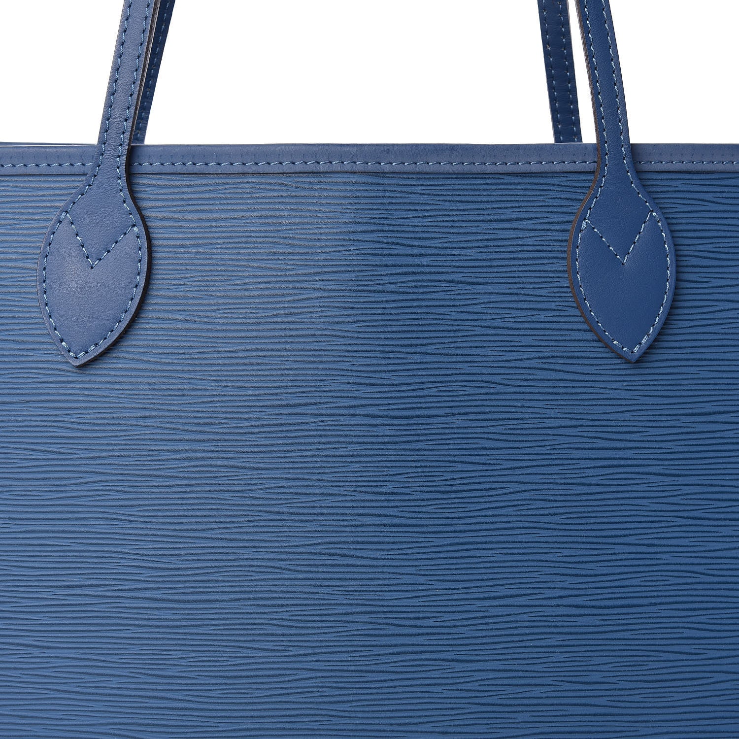 Louis Vuitton Epi Neverfull MM Saphir 11 of 12