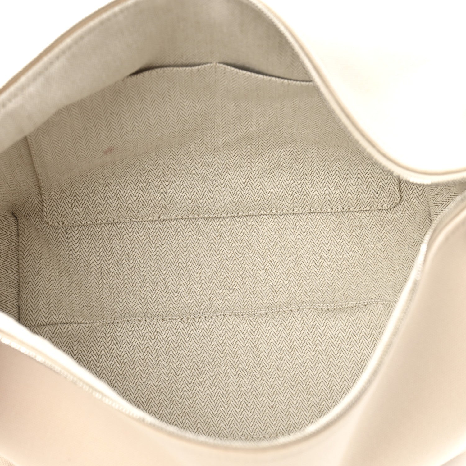 Hermes Canvas Large Bride-A-Brac Pouch Natural 5 of 8