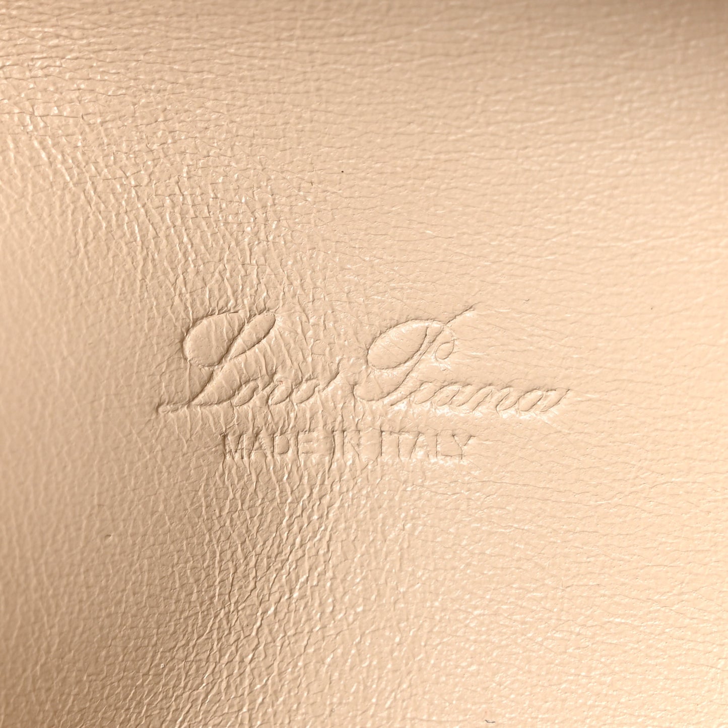 Grained Calfskin L19 Extra Pocket Pouch Whisper White