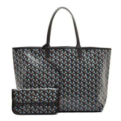 Goyard Goyardine Saint Louis Claire Voie PM Black Blue 1 of 7
