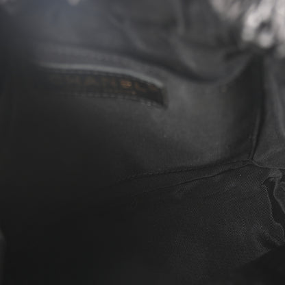 Chanel Denim Quilted Mood Small Bucket With Chain Black Multicolor 5 of 10