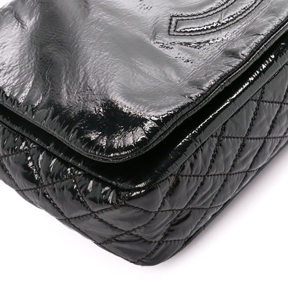 Chanel Vinyl XL Rock and Chain Flap Black 10 of 11