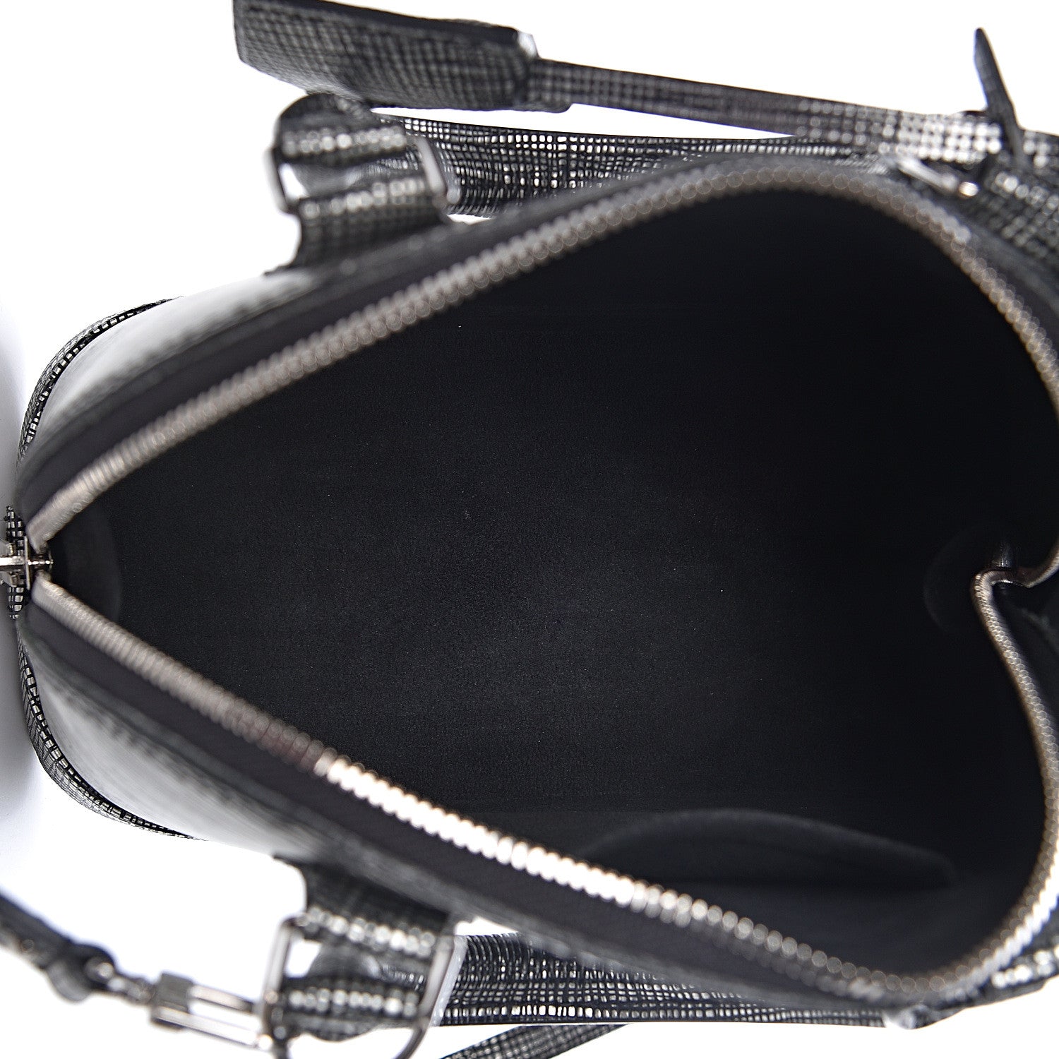 Louis Vuitton Epi Alma BB Platine 6 of 12