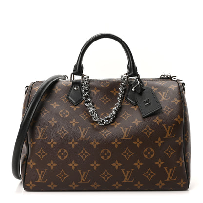 Louis Vuitton Monogram Speedy Soft 30 Dark 1 of 10