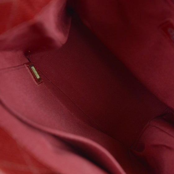 Caviar Quilted Shoulder Bag Red