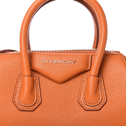 Givenchy Sugar Goatskin Mini Antigona Rust 10 of 10