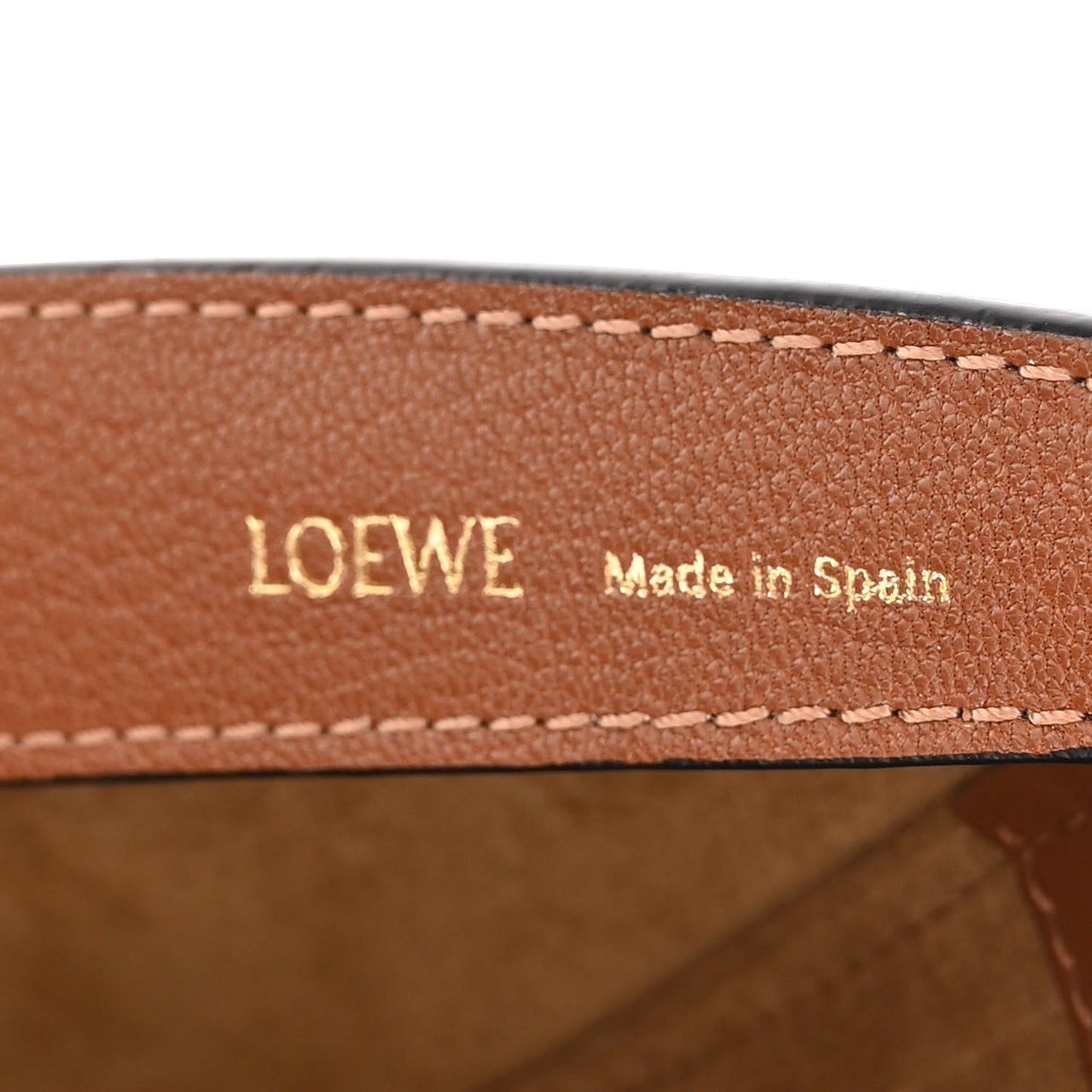 Satin Calfskin Jacquard Luna Bag Pecan