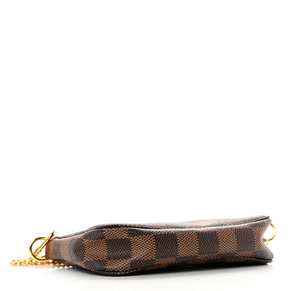 Louis Vuitton Damier Ebene Mini Pochette Accessories 4 of 7