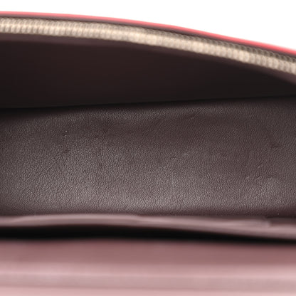 Christian Dior Metallic Box Patent Calfskin Miss Dior Promenade Pouch Red 5 of 12